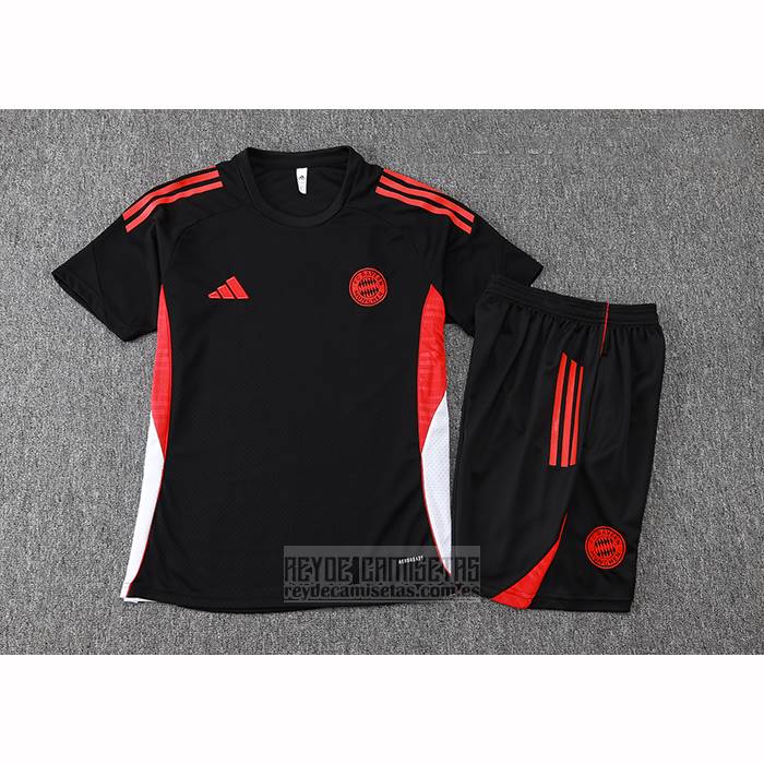 Chandal del Bayern Munich Manga Corta 2025-2026 Negro - Pantalon Corto